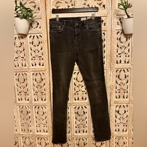 All Saints Charcoal Denim Jeans